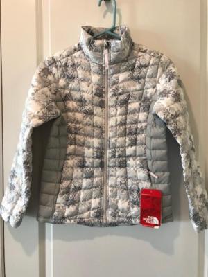 The North Face Girls Kids Thermoball FZ Full Zip Jacket NWT MSRP