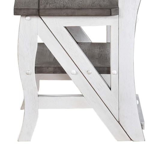 3 Tier Wood Foldable Ladder Chair Step Tool Flower Shelf Display Stand for Home - Picture 10 of 15