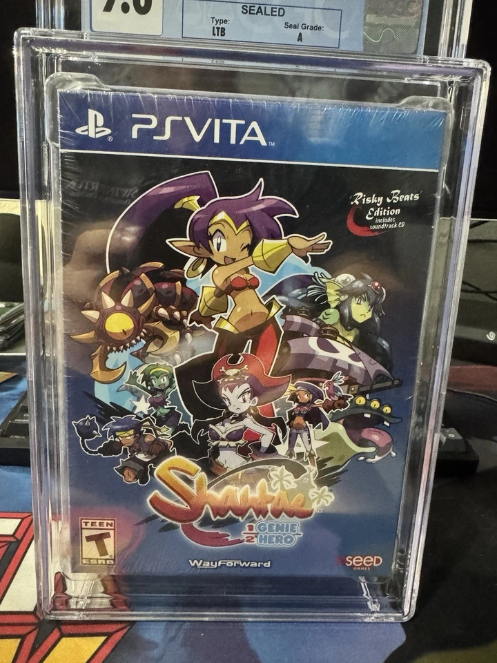 Shantae: Half-Genie Hero (Sony PlayStation Vita, 2016) CGC GRADO 9,6 - SELLADO Foto 2 de 3