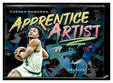 2019-20 Panini Court Kings #14 Carsen Edwards Apprentice Artists Boston Celtics