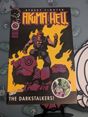 STREET FIGHTER AKUMA VS HELL #1 CVR C UDON ENTERTAINMENT HTF Mignola Hellboy