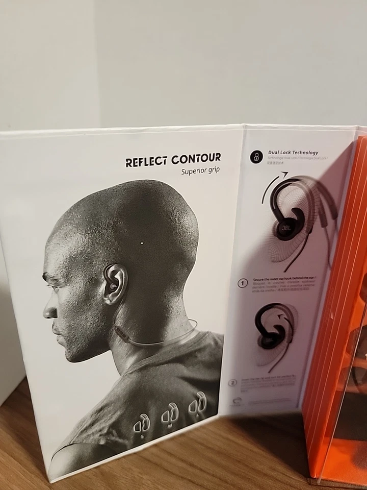 JBL Reflect Contour Secure Fit 无线运动耳机-零件,不充电 — 第 4/4 张图片