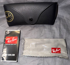 Ray-Ban Black Semi-Hard Snap Case for Glasses/Sunglasses,only case