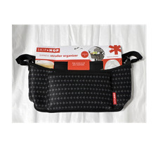 Skip Hop Express Stroller Organizer for Infant/Toddler, Black/Gray