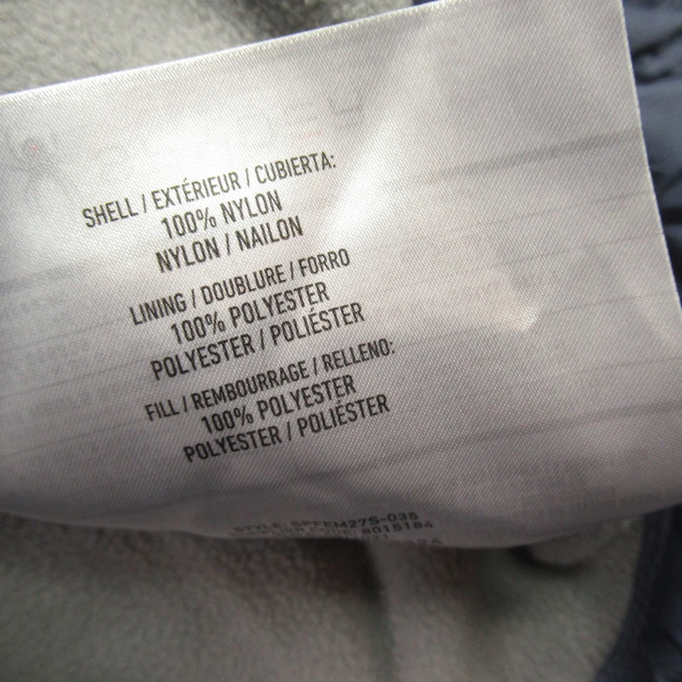 Spyder Jacket Womens XL Full Zip Long Sleeve Outdoors Gray Puffer Hooded - Image 4 of 4