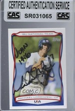CAS Certified 2010 Topps USA Baseball Team Michael Lorenzen #USA-8 Sealed 7pv