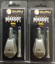 Guru Multi Maggot Feeder Small 30g  x 2