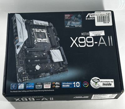 ASUS X99-A ATX DDR4 3000 Motherboard (LGA 2011-3 Socket) Untested