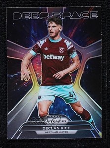 2022-23 Panini Prizm Premier League Deep Space Declan Rice #4