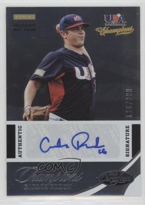 2013 Panini USA Baseball Champions 116/299 Carlos Rodon #18 Auto 1e5