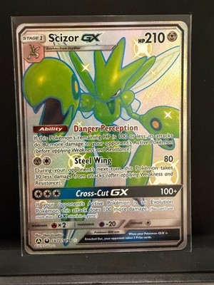 Scizor GX Shiny Holo Rare Hidden Fates: Shiny Vault SV72/SV94