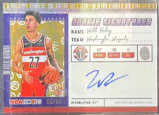 Will Riley 2025-26 Topps NBA Hoops /50 Auto Gold Rookie Signatures RC #HRS-WR