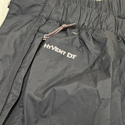 The North Face Men's HyVent DT Rain Pants Black Nylon Thin The North Face Men's HyVent DT Rain Pants Black Nylon Thin