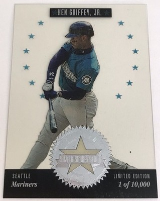 1994 Studio Silver Series Stars #4 Ken Griffey Jr Seattle Mariners HOF /10000