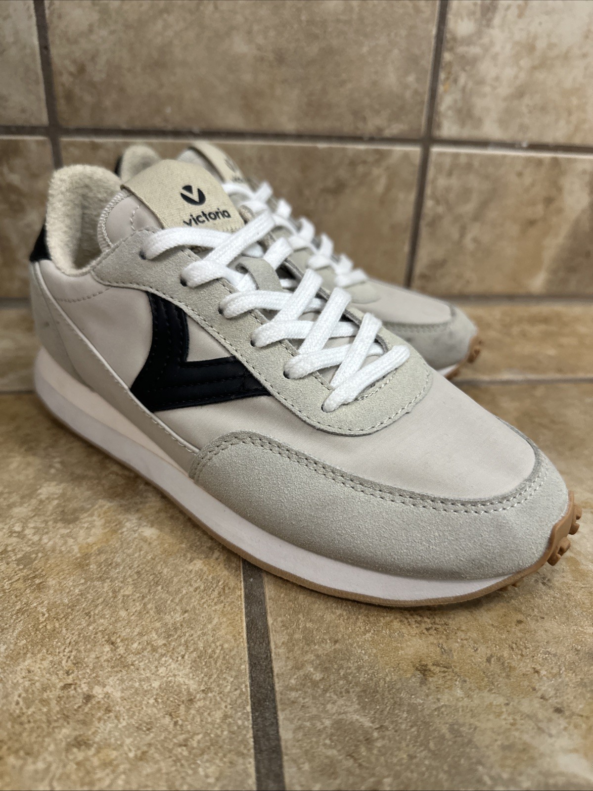 SAOLA Victoria Astro sneaker monocromatiche nylon suola gomma donna taglia 37 WS 5