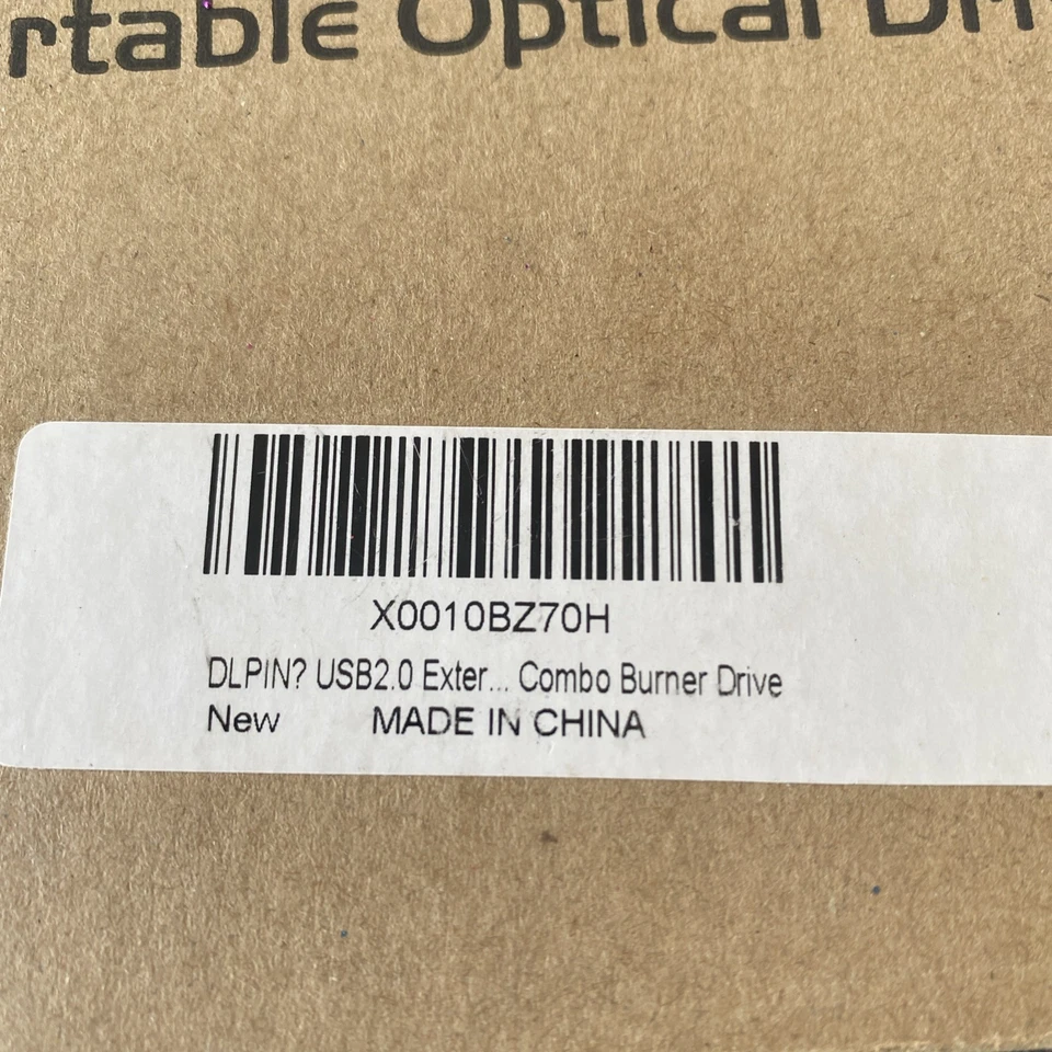 Unidad óptica portátil delgada USB 2.0 Foto 3 de 4