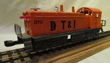 Lionel O Gauge 6-8111 NW-2 Switcher Diesel Detroit Toledo & Ironton (DT&I) Nice