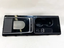 17-20 JAGUAR F-PACE FRONT CENTER CONSOLE TOP TRIM COVER PANEL W/ SWITCH OEM