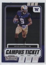 2021 Panini Contenders Draft Picks Campus Ticket Myles Gaskin #61 12xy