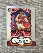 Panini 2025 Donruss Optic Travis Kelce #22 Chiefs Uptown Prizm NFL Card