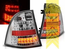 LED Rückleuchten Heckleuchten für Mercedes Benz W163 ML M-Klasse weiss chrom LED Rückleuchten Heckleuchten für Mercedes Benz W163 ML M-Klasse weiss chrom