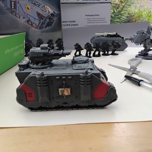 Games Workshop Warhammer 40k Space Marines Razorback With Lascannon