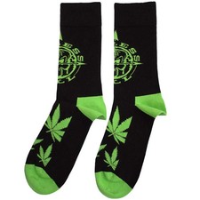 Cypress Hill Logo And Leaves Ankle Socks Size One Size
