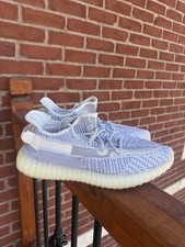 men  s adidas yeezy 350 v2 static non reflective size 9 used no box EF2905
