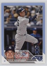 2023 Topps Series 2 Father's Day Powder Blue 42/50 Kyle Higashioka #646 b4d