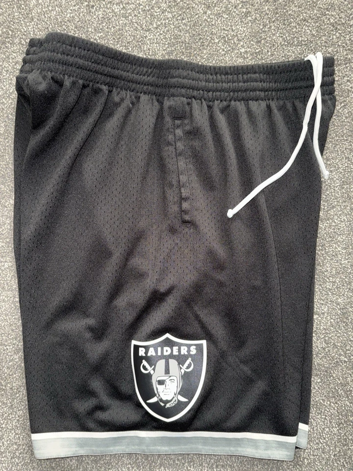 Pantalones Cortos Mitchell & Ness Las Vegas Raiders 3XL Swingman Foto 2 de 4