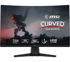MSI MAG 242C Gaming Monitor 24 Curved Full HD 180Hz HDR HDMI New, Sealed!