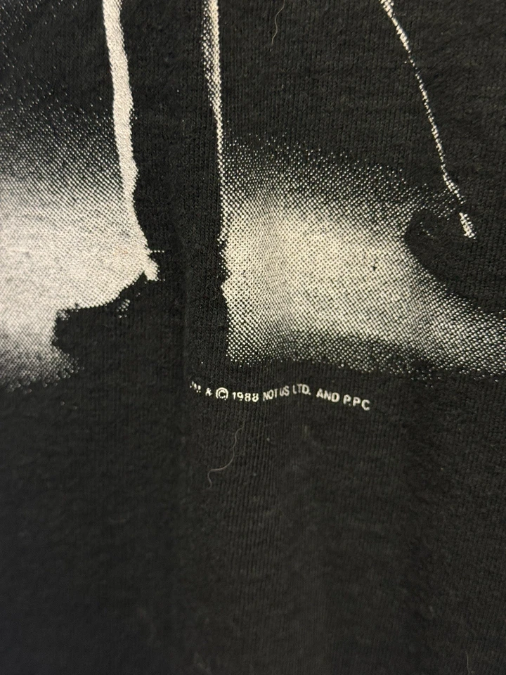 Vintage U2 Rattle and Hum 1988 Tour T-Shirt 80's Single Stitch Size Medium - Image 2 of 4