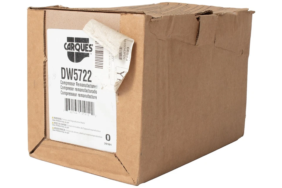 Compresor de aire acondicionado Carquest para camionetas Chevrolet serie C/K 1980-1984 parte DW57221 Foto 3 de 4