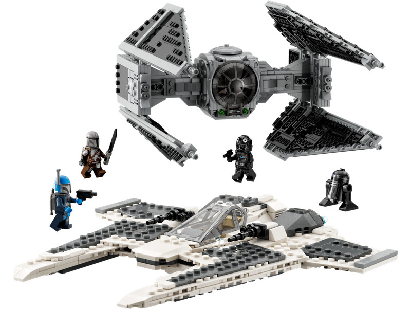 LEGO Star Wars Mandalorian Fang Fighter vs. TIE Interceptor (75348) New & Sealed