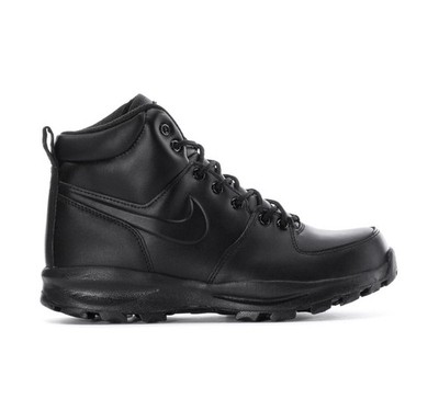 Nike Manoa Leather Black Sneaker Boots Mens Size 9 New 454350-003