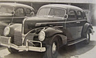 1939 DODGE POLICE CARS, 1939 CA license plate10" x 8" b&w PRO pic Floyd Criswell — photo 2