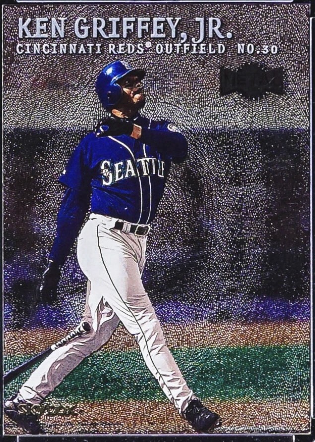 Ken Griffey Jr 2000 Skybox Metal Universe #76 Etched Foil Mariners HOF QTY