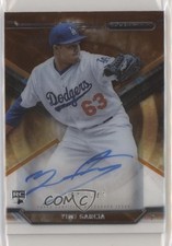 2015 Topps Strata Auto Orange 45/125 Yimi Garcia #SA-YG Auto h3a