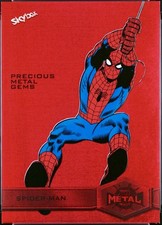 2021 Skybox Marvel Metal Universe Spider-Man Trading Cards Checklist and Odds 37