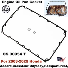 Engine Oil Pan Gasket & Sealings For Honda Accord Odyssey Ridgeline OS 30954 T 