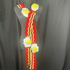 Handcrafted Crocheted Twinkie Chan Bacon & Eggs Novelty Scarf — photo 1