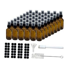 Pack Amber 2 Oz Spray Glass Bottle  The Amber Misting Glass Bottles 48