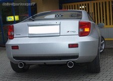 Ulter Duplex Sportauspuff Toyota CELICA T-SPORT T23 00- 100mm rund eingerollt