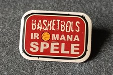 Basketball Latvia Pin  Basketball is my game Team Latvia PIN