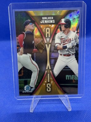 2025 Bowman Draft - Axis Walker Jenkins #A-14 Gold Refractor /50