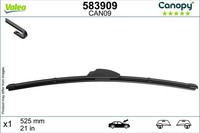 Valeo Wischblatt 583909 FüR Jeep Kia Lancia Land Rover Mazda MERCEDES-BENZ Saab
