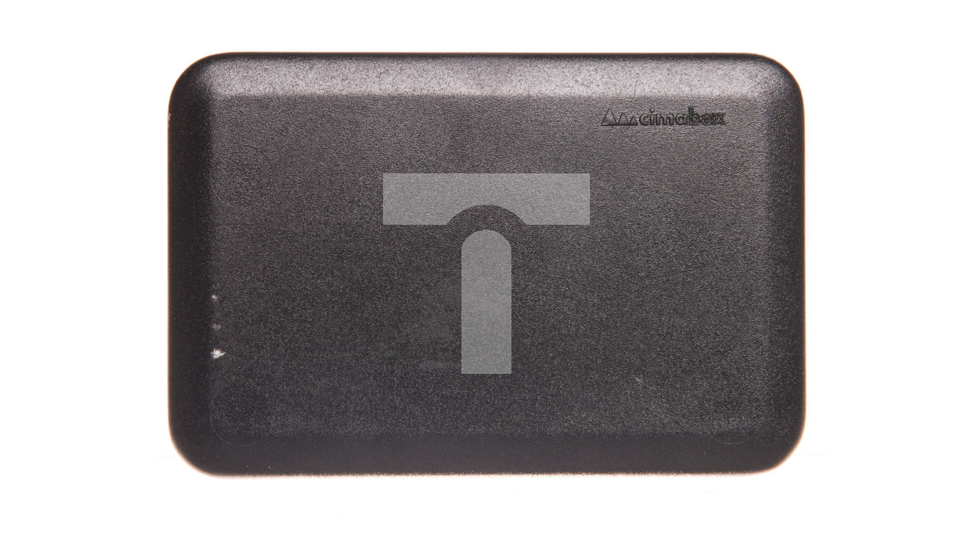 Simon Connect Top cover of the single-sided ALC mini column, graphite gra /T2UK
