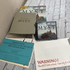 MYST Apple Macintosh CD-ROM Broderbund Software 1993 Game Manual MAC