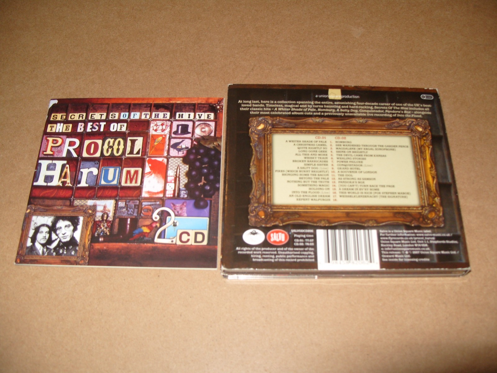 Procol Harum - Secrets Of The Hive: The Best Of - 2 CD EXCELLENT/DIGIPAK VG+