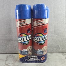 (2) RESOLVE Pet High Traffic Carpet Foam, 44 oz (22 oz each) Sealed, Dual Pack 1.00 per fl oz